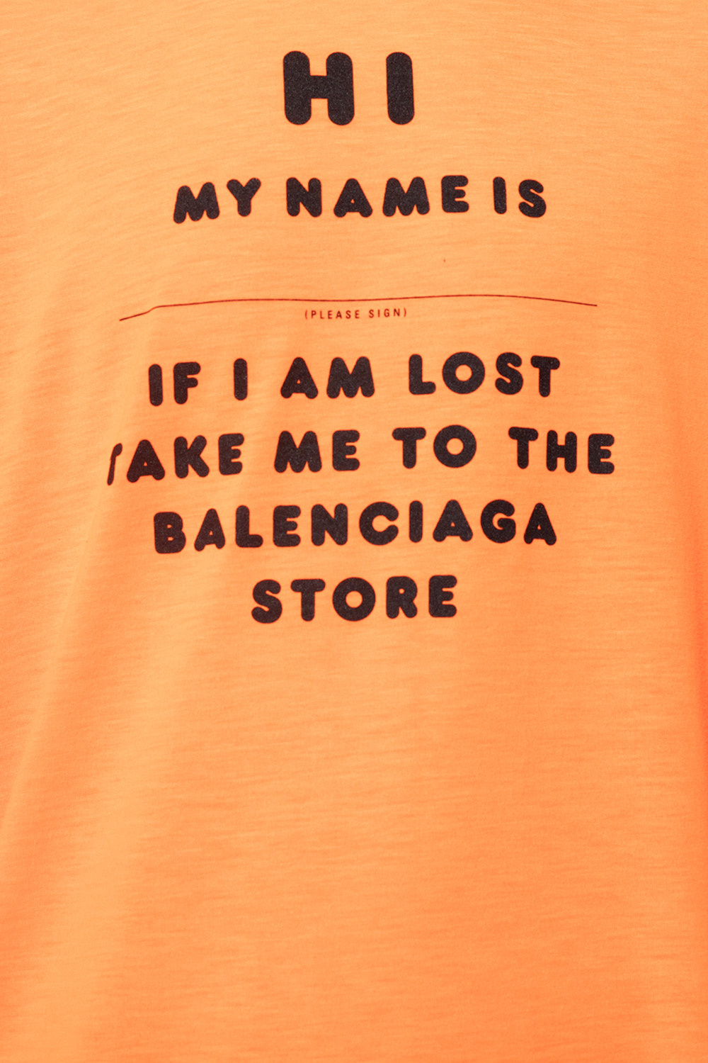 Logo T-shirt Balenciaga - IetpShops US